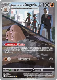 Team Rocket's Dugtrio
