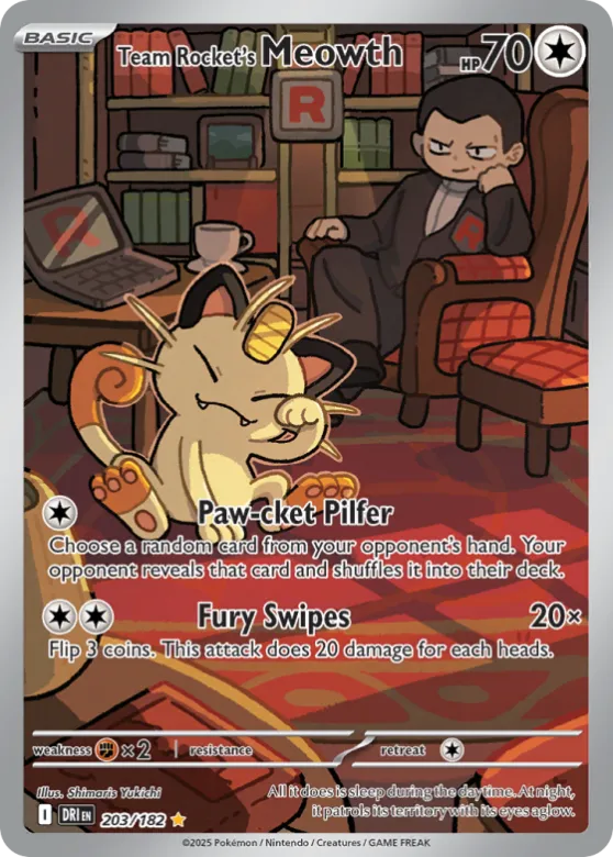 Team Rocket's Meowth
